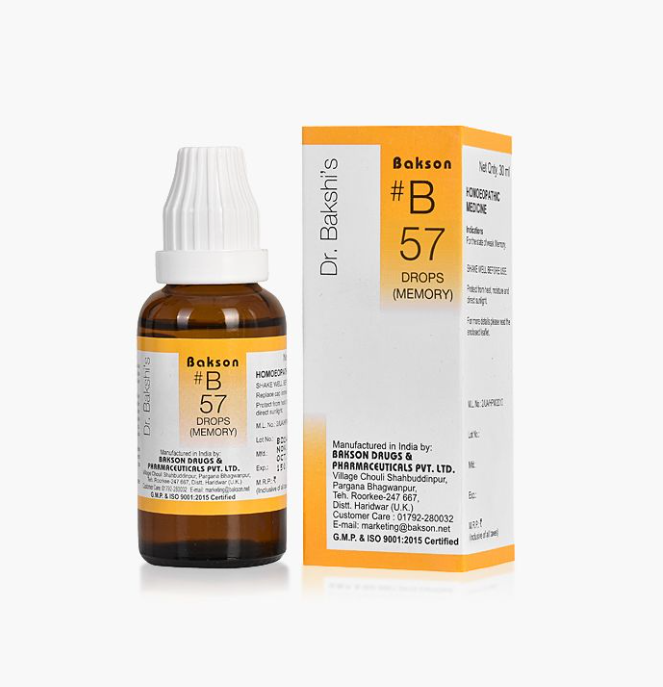 Picture of Bakson's Homeopathy B57 Drops - 30 ML