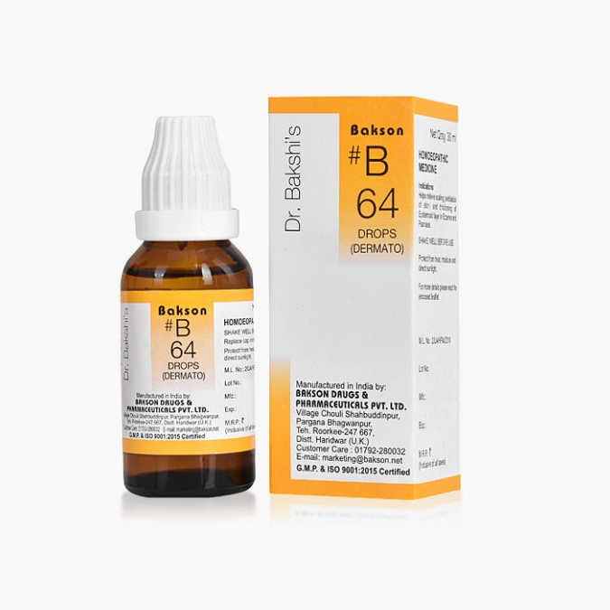 Show details for Bakson's Homeopathy B64 Drops - 30 ML Picture of Bakson's Homeopathy B64 Drops - 30 ML
