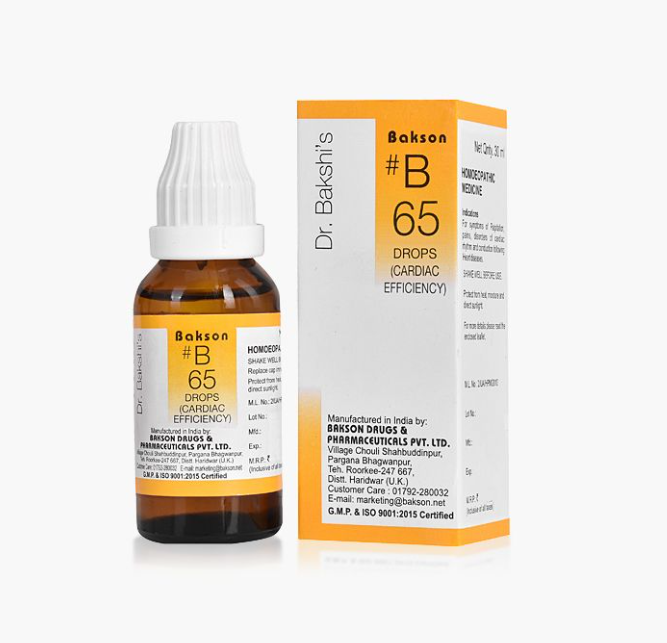 Picture of Bakson's Homeopathy B65 Drops - 30 ML