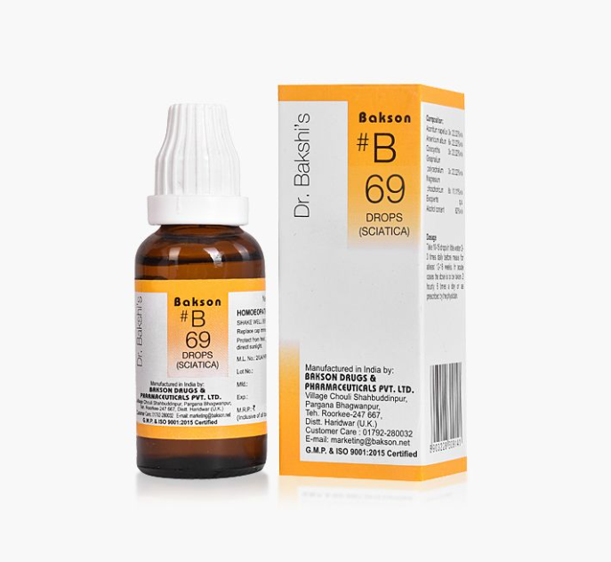 Picture of Bakson's Homeopathy B69 Drops - 30 ML