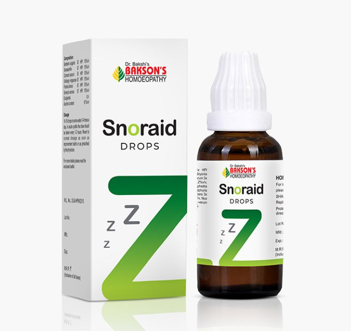 Show details for Bakson's Homeopathy Snoraid Drops - 30 ML Picture of Bakson's Homeopathy Snoraid Drops - 30 ML