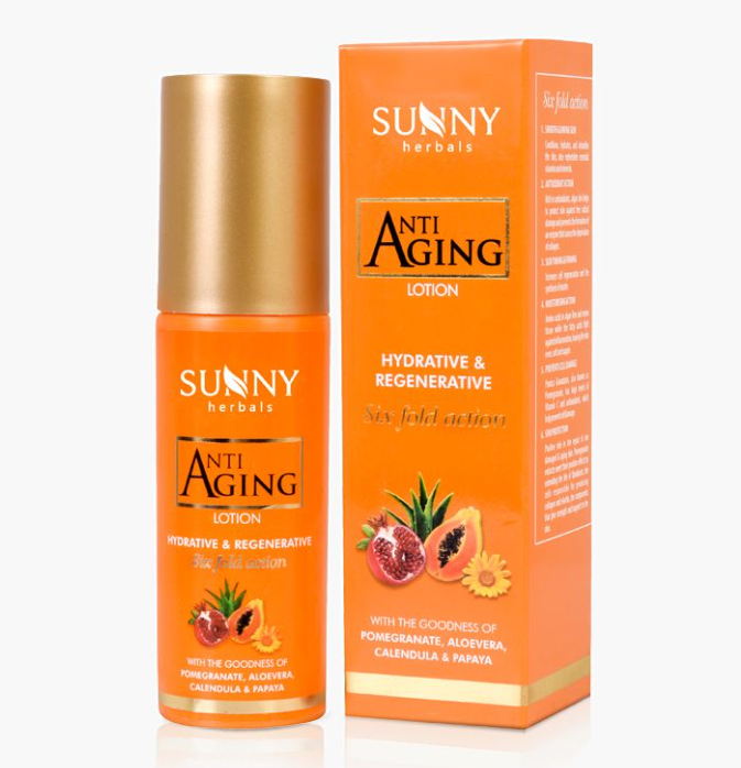 Picture of Bakson's Sunny Herbals Anti Aging Lotion - 80 ML
