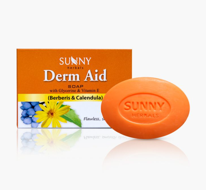 Picture of Bakson's Sunny Herbals Derm Aid Soap - 75 GM