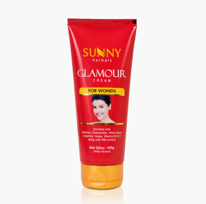 Picture of Bakson's Sunny Herbals Glamour Cream For Women - 100 GM