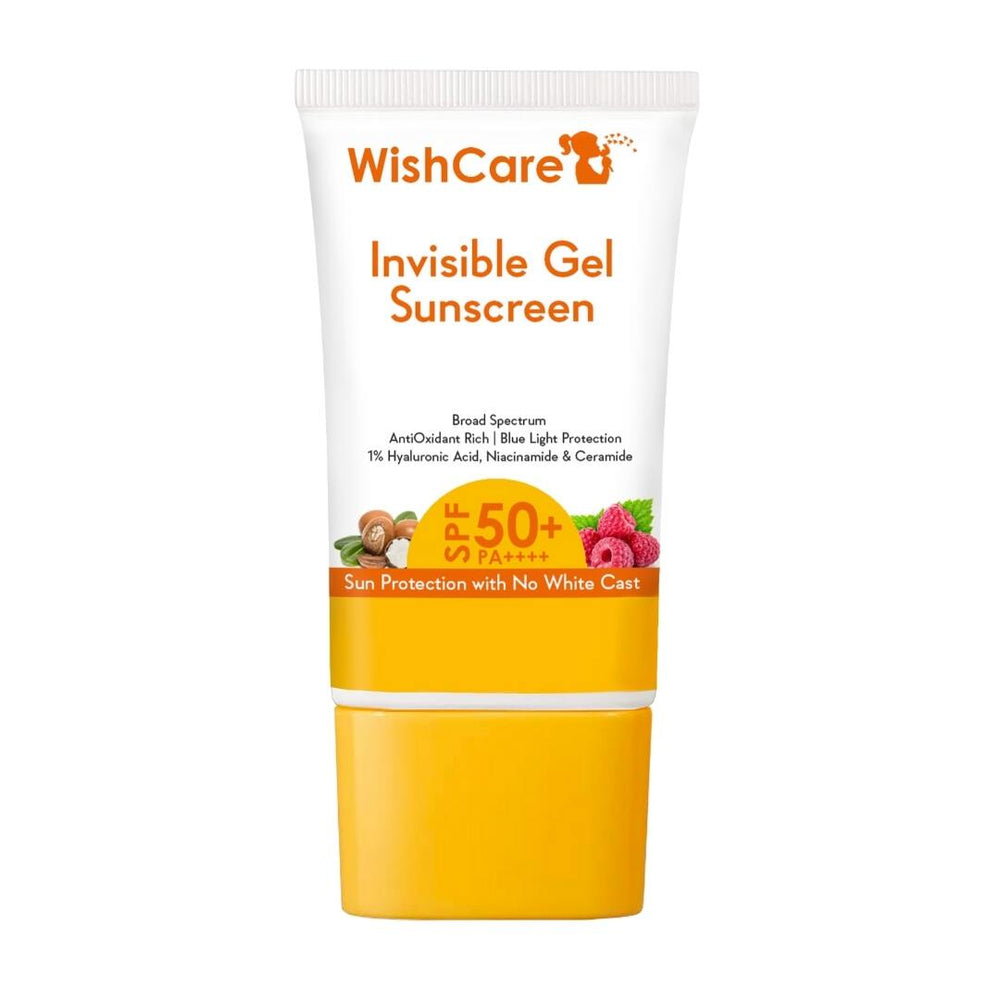 Picture of WishCare Invisible Gel Sunscreen SPF 50+ Pa++++ - 50 GM