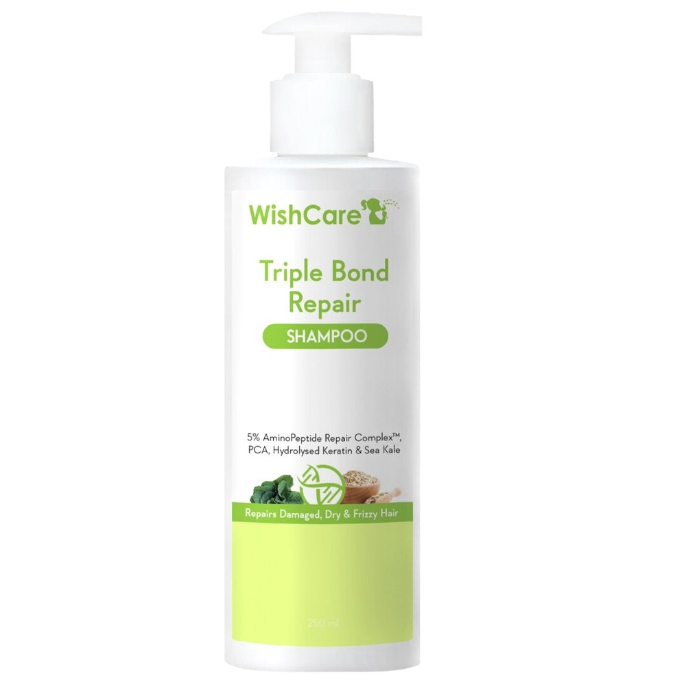 Show details for WishCare Triple Bond Repair Shampoo - 250 ML Picture of WishCare Triple Bond Repair Shampoo - 250 ML
