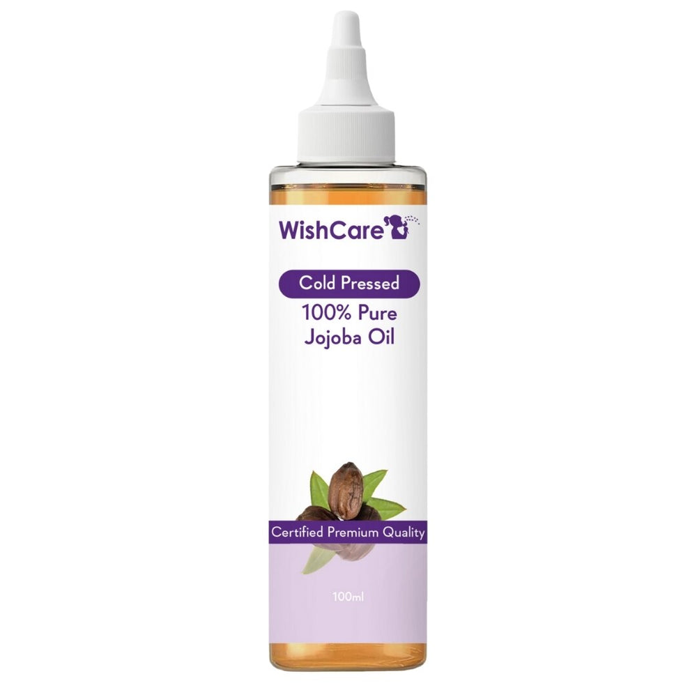 Show details for WishCare 100% Pure Cold Pressed Jojoba Oil - 100 ML Picture of WishCare 100% Pure Cold Pressed Jojoba Oil - 100 ML