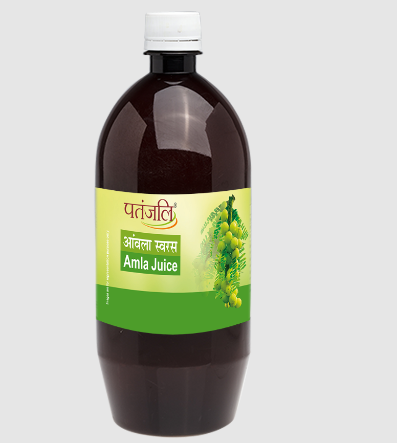 Picture of Patanjali Amla Juice - 500 ml - Pack of 1