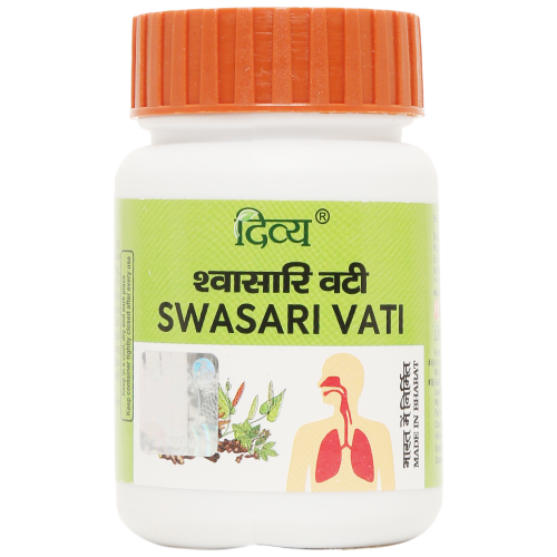 Picture of Patanjali Divya Swasari Vati - 80 Tablets - Pack of 1