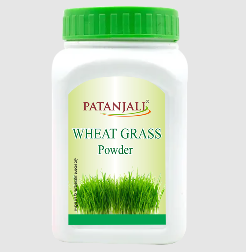 Picture of Patanjali Wheat Grass Powder - 100 gm - Pack of 1