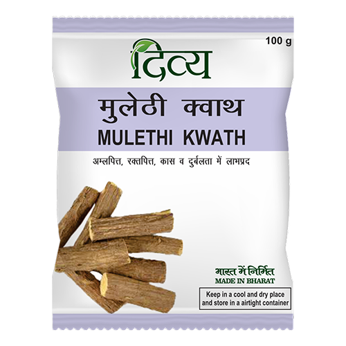 Show details for Patanjali Mulethi Kwath (100 GM) Picture of Patanjali Mulethi Kwath (100 GM)