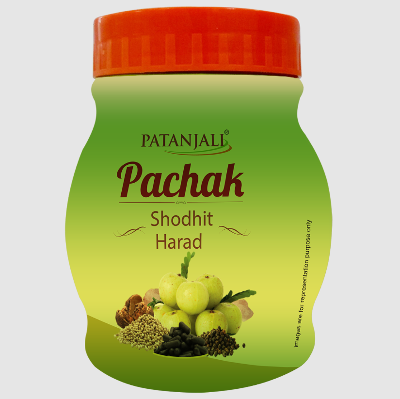 Show details for Patanjali Pachak Shodit Harad-pack of 4 - 100 g Picture of Patanjali Pachak Shodit Harad-pack of 4 - 100 g