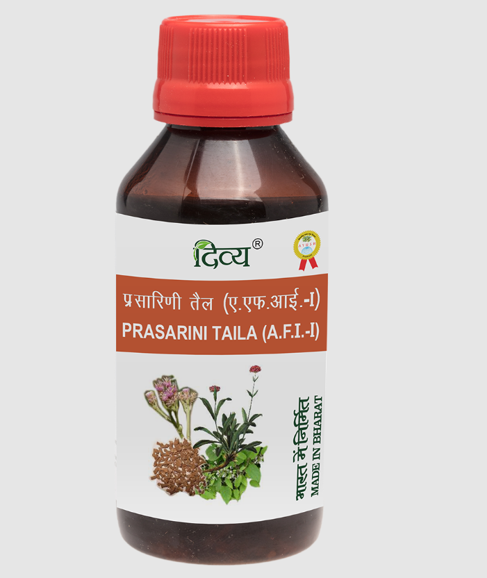 Show details for Patanjali Prasarini Taila - 100 ml Picture of Patanjali Prasarini Taila - 100 ml