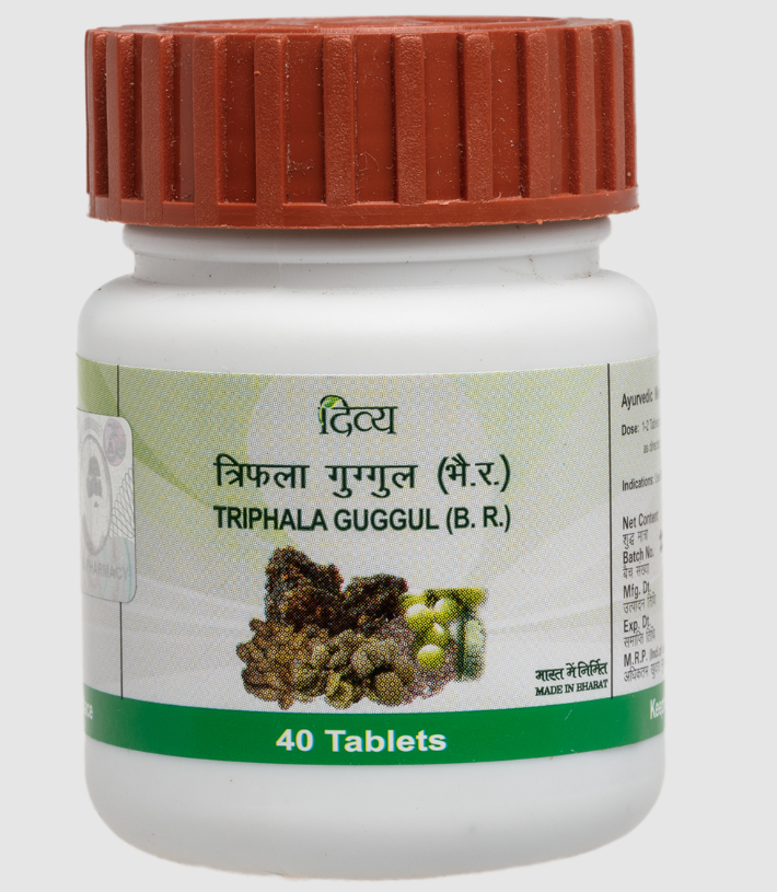 Picture of Patanjali Triphala Guggul - 40 Tablets - Pack of 1