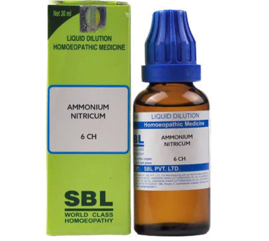 Picture of SBL Homeopathy Ammonium Nitricum Dilution - 30 ML