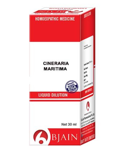 Show details for BJain Homeopathy Cineraria Maritima Dilution - 30 ML Picture of BJain Homeopathy Cineraria Maritima Dilution - 30 ML