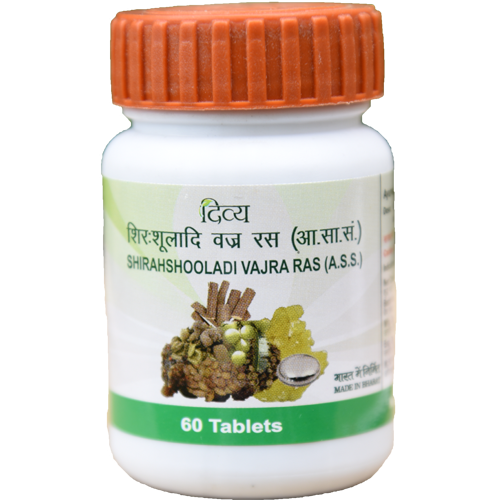 Show details for Patanjali Divya Shirahshooladi Vajra Ras Tablets - 60 Tablets Picture of Patanjali Divya Shirahshooladi Vajra Ras Tablets - 60 Tablets
