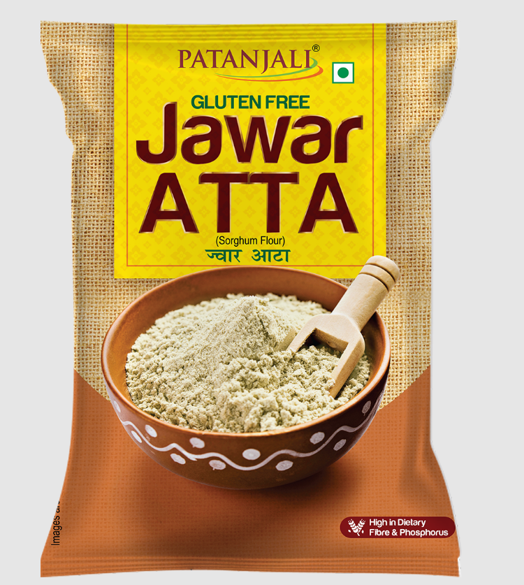 Show details for Patanjali Jawar Atta - 500 gm Picture of Patanjali Jawar Atta - 500 gm