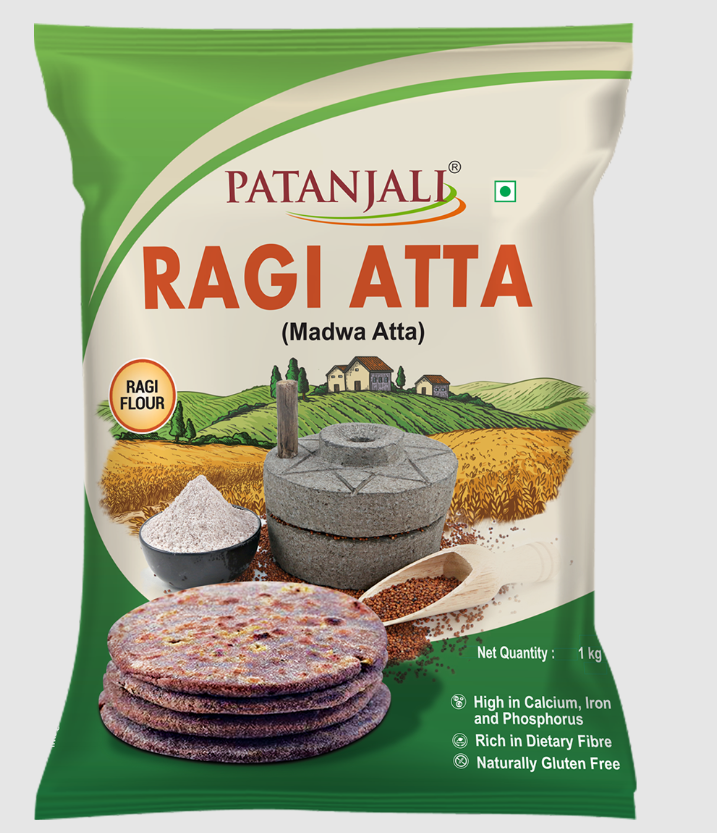 Show details for Patanjali Ragi Atta - 1 kg Picture of Patanjali Ragi Atta - 1 kg