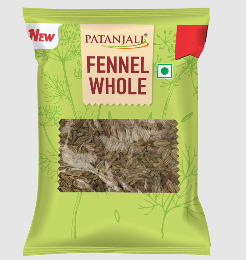 Show details for Patanjali Fennel Whole - Pack of 5 - 20 gm Picture of Patanjali Fennel Whole - Pack of 5 - 20 gm