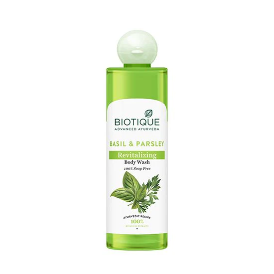Show details for Biotique Bio Basil & Parsley Revitalizing Body Wash - 200 Ml Picture of Biotique Bio Basil & Parsley Revitalizing Body Wash - 200 Ml