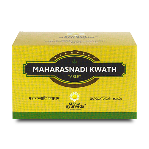 Show details for Kerala Ayurveda Maharasnadi kwath tablet 100 Nos Picture of Kerala Ayurveda Maharasnadi kwath tablet 100 Nos