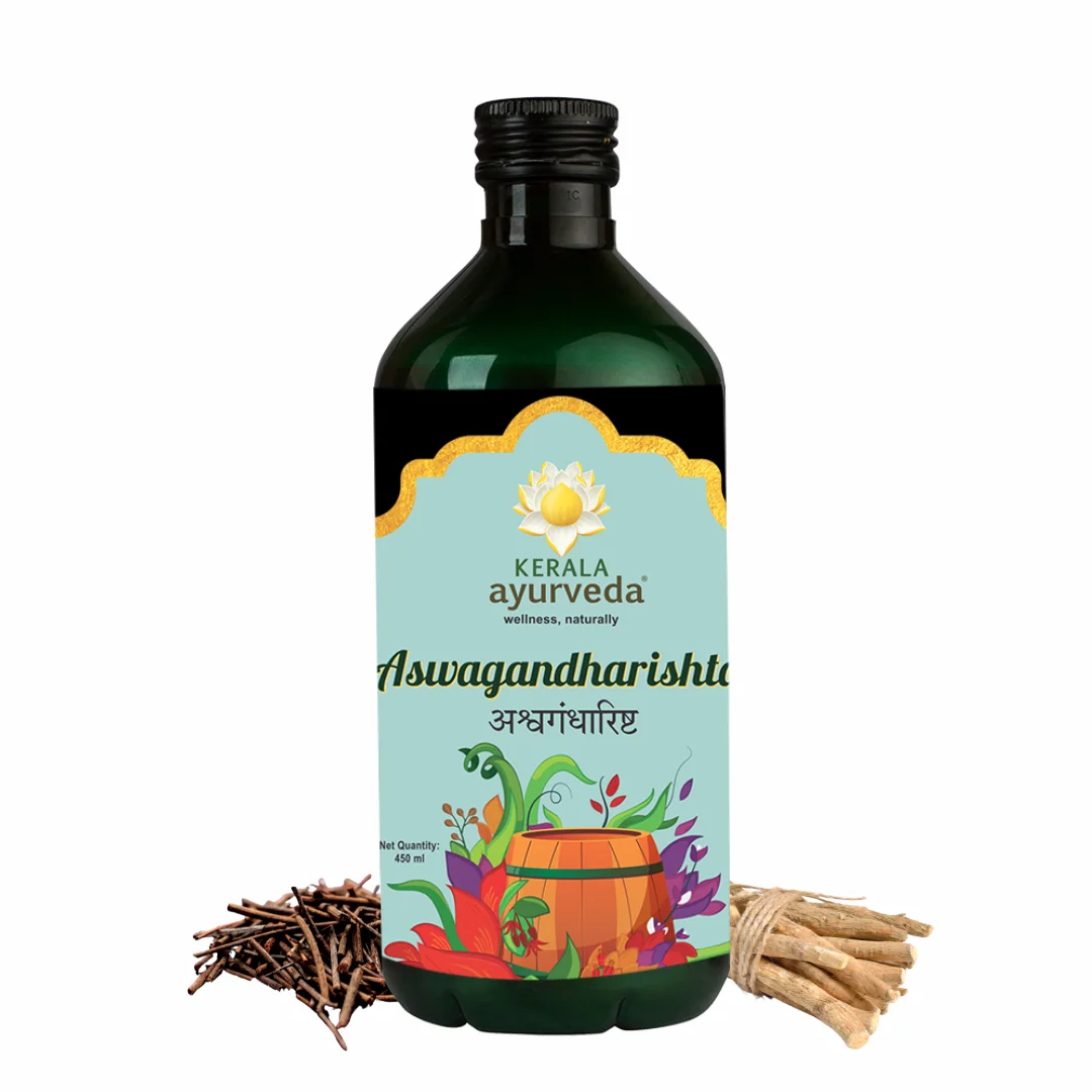 Show details for Kerala Ayurveda Aswagandharishta (Arishtam) - 450 ML Picture of Kerala Ayurveda Aswagandharishta (Arishtam) - 450 ML