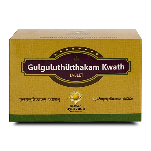 Picture of Kerala Ayurveda Gulguluthikthakam Kwath Tablet 100 Nos