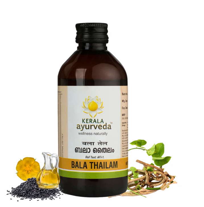 Show details for Kerala Ayurveda Bala Thailam (Oil) - 200 ML Picture of Kerala Ayurveda Bala Thailam (Oil) - 200 ML