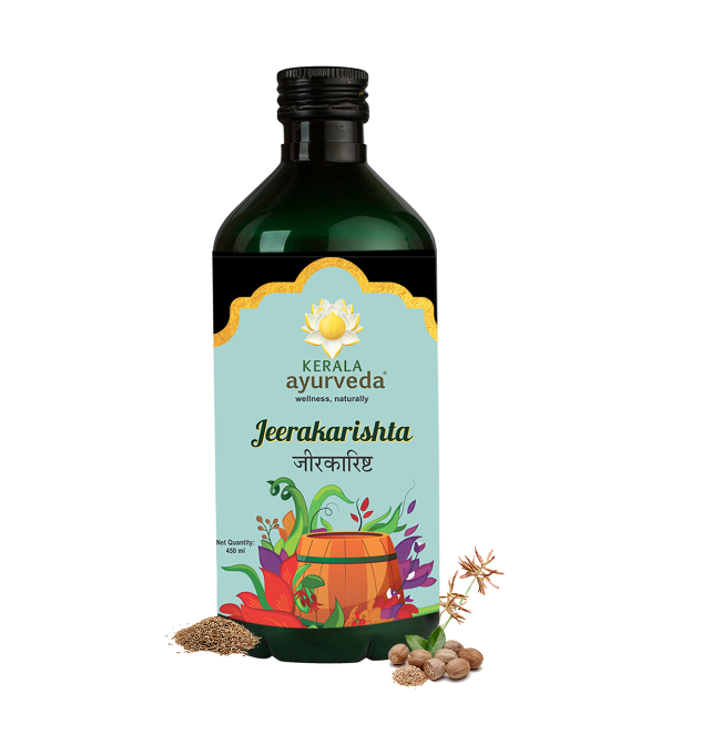 Show details for Kerala Ayurveda Jeerakarishta (Arishtam) - 450 ML Picture of Kerala Ayurveda Jeerakarishta (Arishtam) - 450 ML