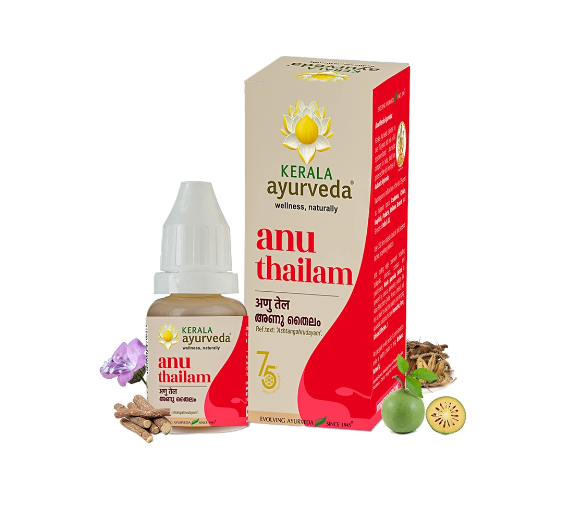 Show details for Kerala Ayurveda Anu Thailam (Oil) - 10 ML Picture of Kerala Ayurveda Anu Thailam (Oil) - 10 ML
