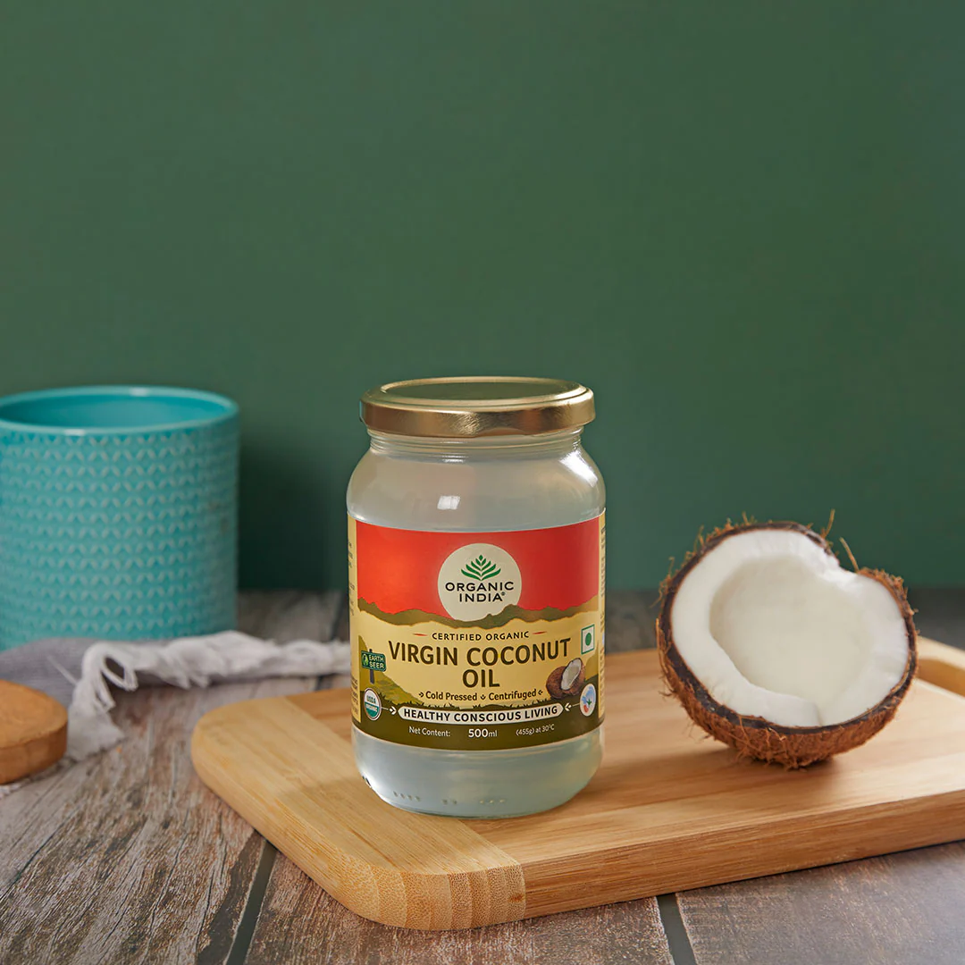 Show details for Organic India Coconut Oil Virgin - 500 ML Picture of Organic India Coconut Oil Virgin - 500 ML