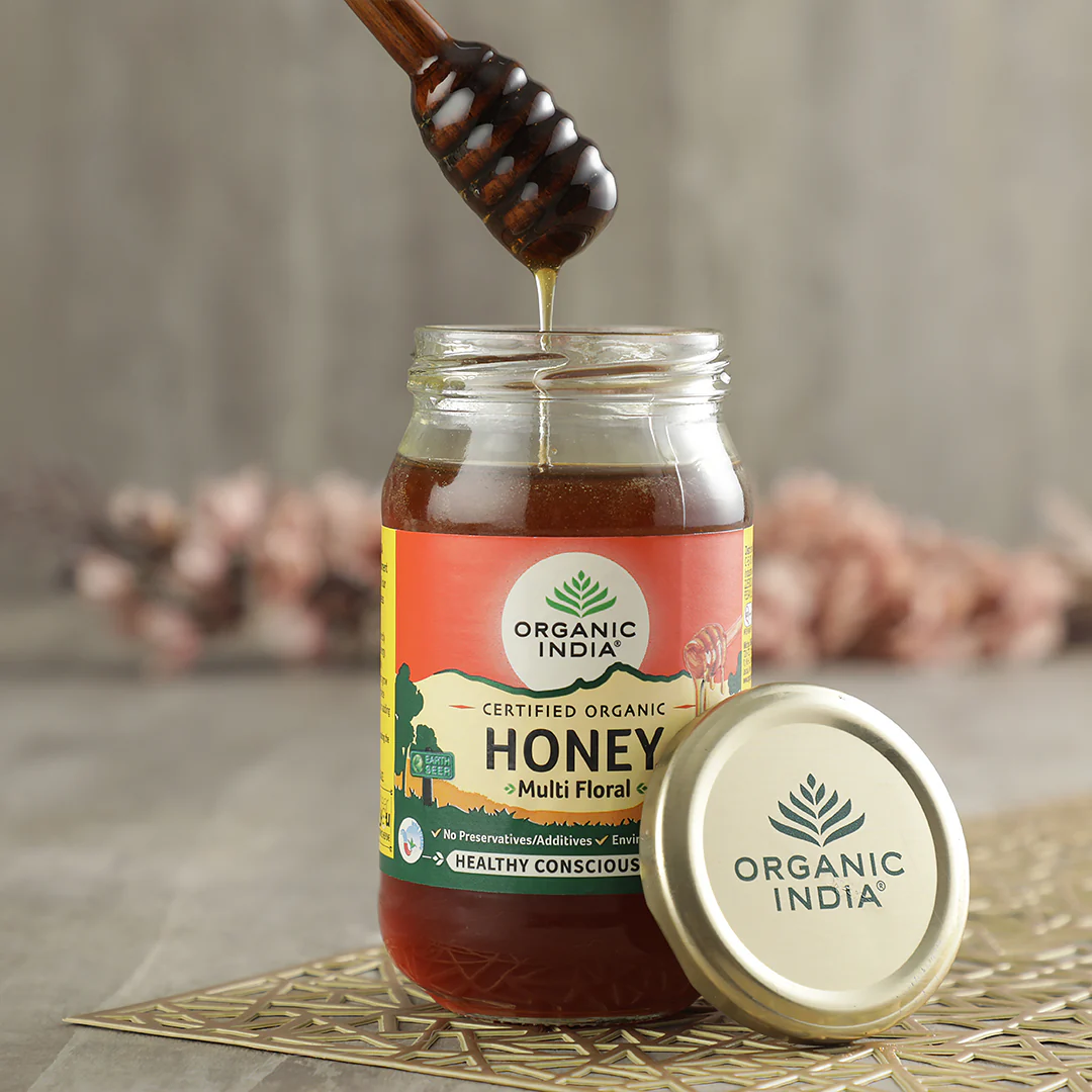 Show details for Organic India Honey Multi Floral - 500 GM Picture of Organic India Honey Multi Floral - 500 GM