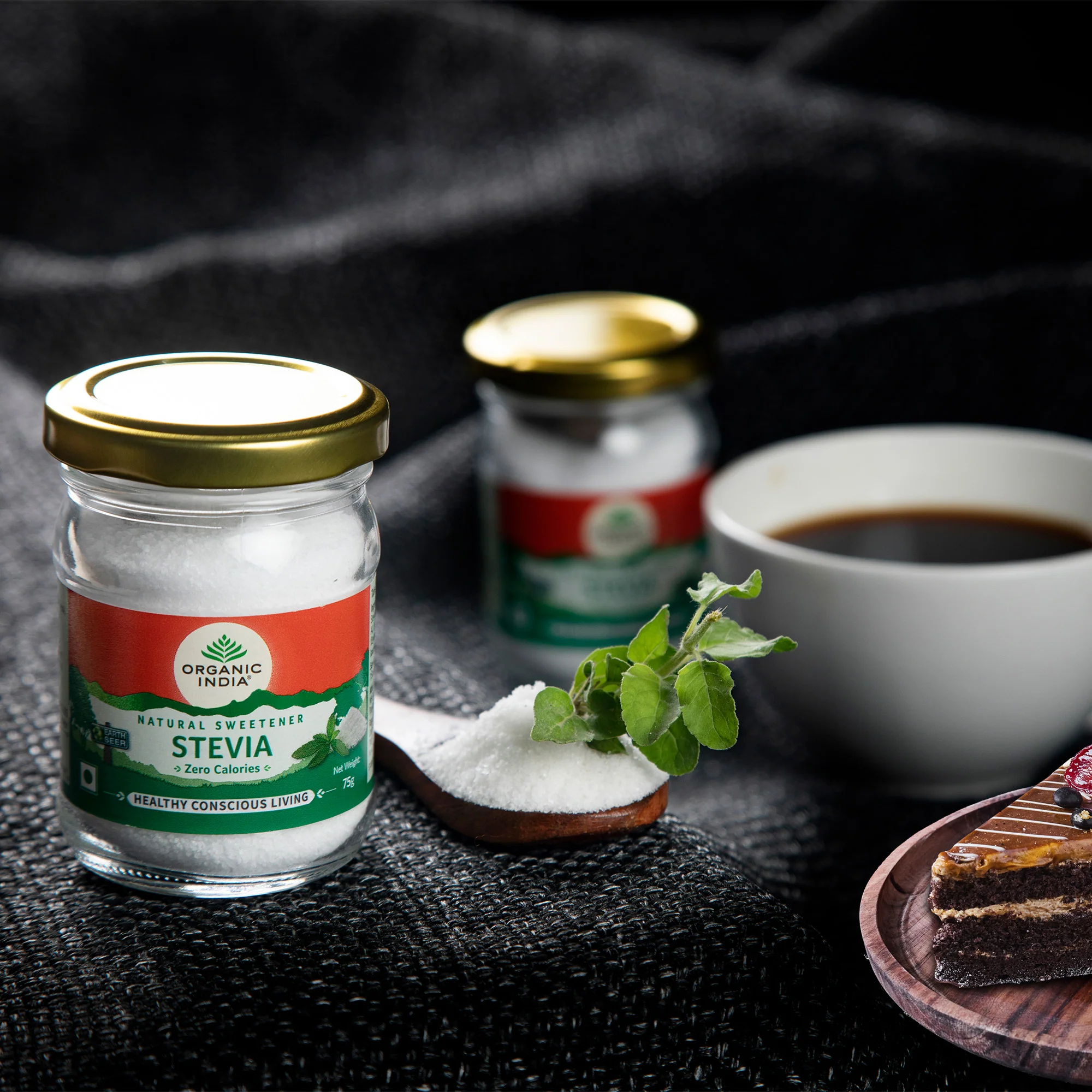 Show details for Organic India Stevia powder - 75 GM Picture of Organic India Stevia powder - 75 GM