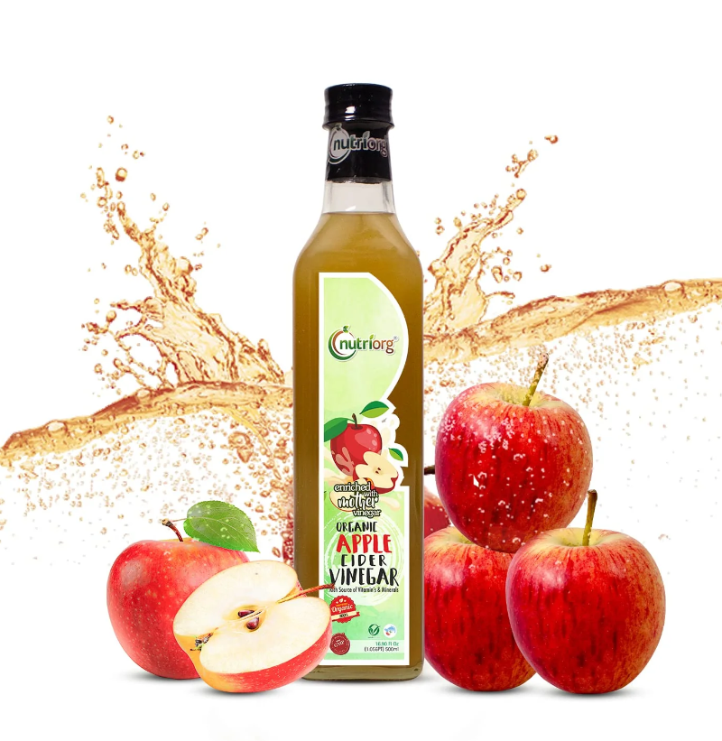 Show details for Nutriorg Certified Organic Apple Cider Vinegar 500ml Picture of Nutriorg Certified Organic Apple Cider Vinegar 500ml