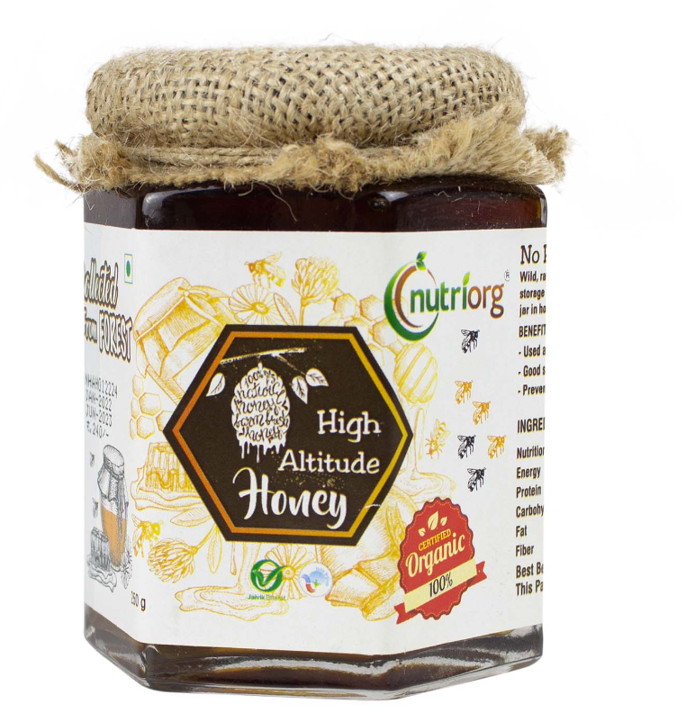 Show details for Nutriorg Certified Organic High Altitude Honey - 250 gms Picture of Nutriorg Certified Organic High Altitude Honey - 250 gms