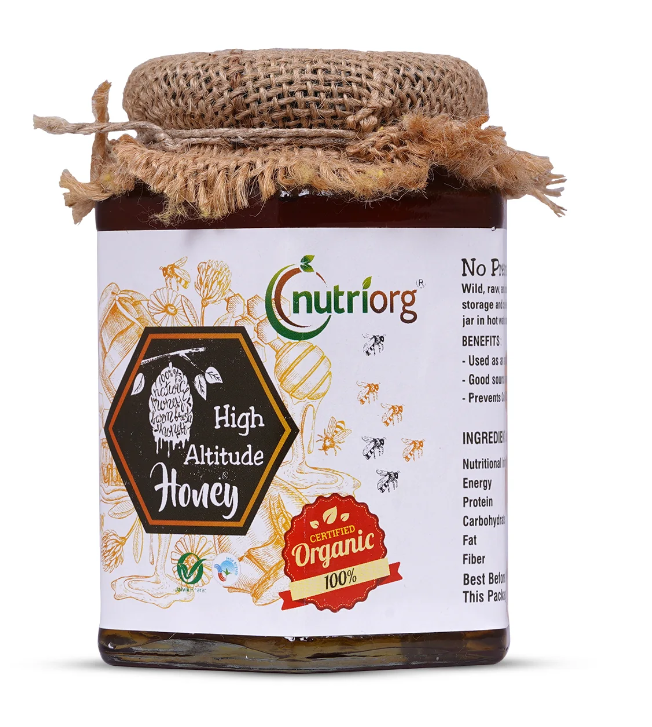 Picture of Nutriorg Certified Organic High Altitude Honey 500g