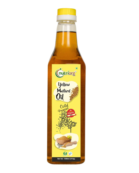 Show details for Nutriorg Certified Organic Yellow Mustard Oil - 1000 ml Picture of Nutriorg Certified Organic Yellow Mustard Oil - 1000 ml