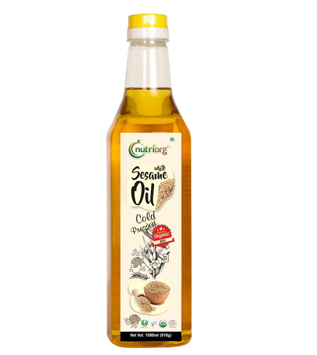 Show details for Nutriorg Certified Organic White Sesame Oil -1000 ml Picture of Nutriorg Certified Organic White Sesame Oil -1000 ml