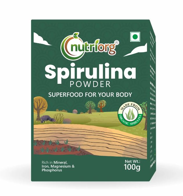 Picture of Nutriorg Spirulina Powder - 100 gm