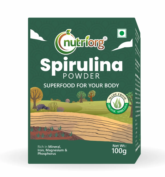 Show details for Nutriorg Spirulina Powder - 100 gm Picture of Nutriorg Spirulina Powder - 100 gm