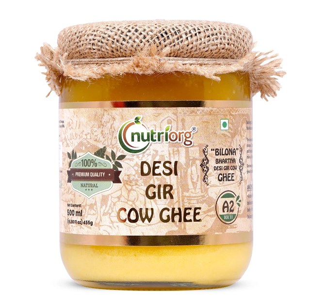 Picture of Nutriorg Desi Gir Cow Ghee - 500 ml