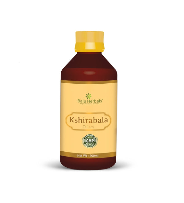 Show details for Balu Herbals Kshirabala Thailam - 200 ML Picture of Balu Herbals Kshirabala Thailam - 200 ML