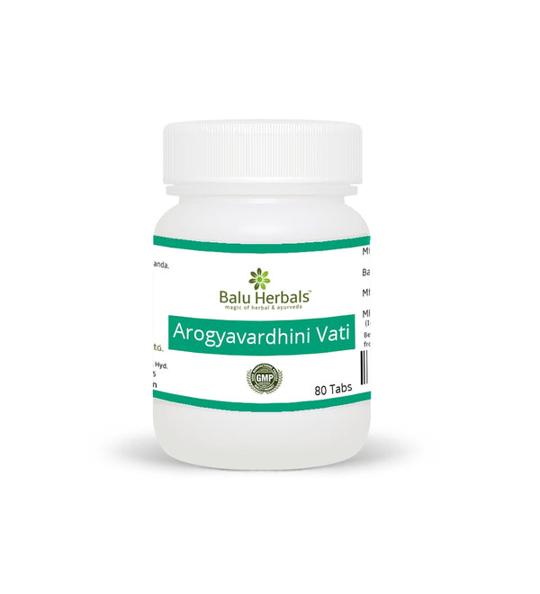 Show details for Balu Herbals Arogyavardini Vati - 80 Tabs Picture of Balu Herbals Arogyavardini Vati - 80 Tabs