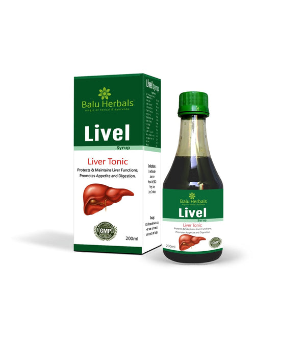Show details for Balu Herbals Livel Syrup - 200ML Picture of Balu Herbals Livel Syrup - 200ML