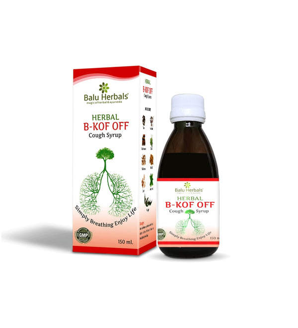 Show details for Balu Herbals B Kof Off Syrup 150ML Picture of Balu Herbals B Kof Off Syrup 150ML