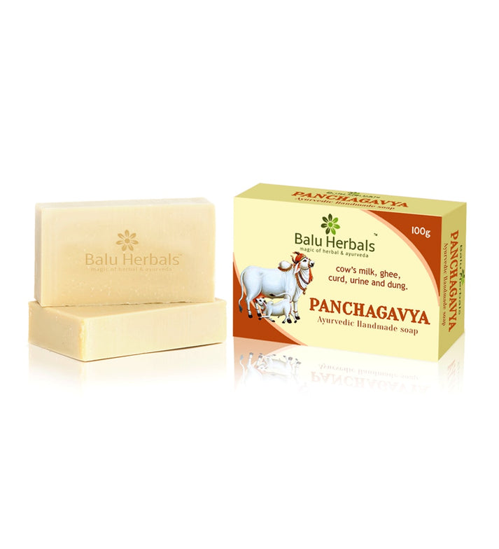 Show details for Balu Herbals Panchagavya Soap - 100 GM Picture of Balu Herbals Panchagavya Soap - 100 GM