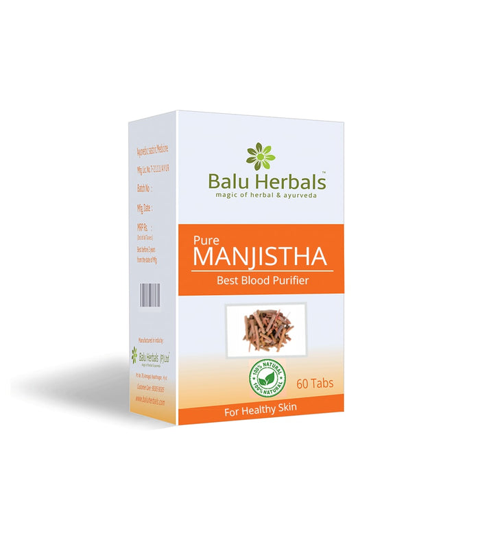 Picture of Balu Herbals Manjistha - 60 Tabs