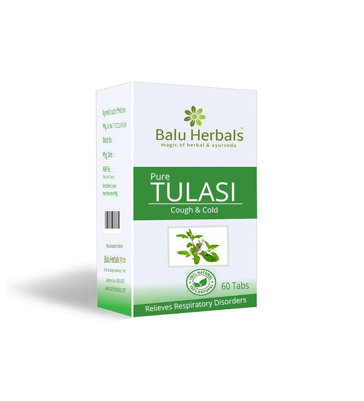 Show details for Balu Herbals Tulasi - 60 Tabs Picture of Balu Herbals Tulasi - 60 Tabs