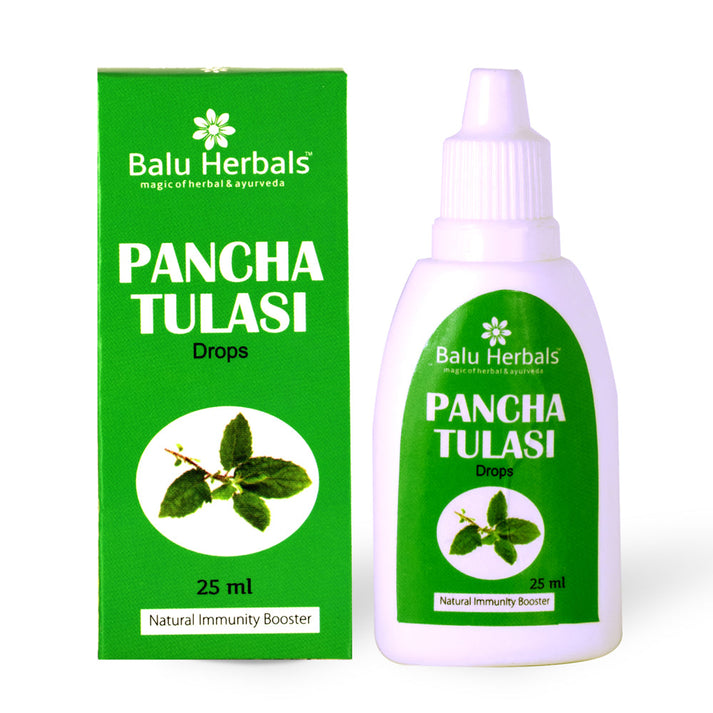Show details for Balu Herbals Pancha Tulasi Drops - 25 ML Picture of Balu Herbals Pancha Tulasi Drops - 25 ML